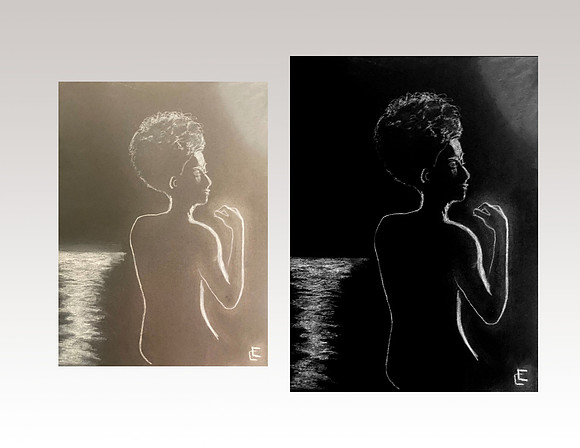 Black Lady Before and After (00)
